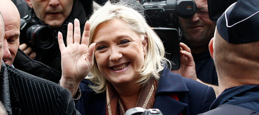 Marine Le Pen, líder del partido ultraderechista Frente Nacional Marine Le Pen, líder del partido ultraderechista Frente Nacional