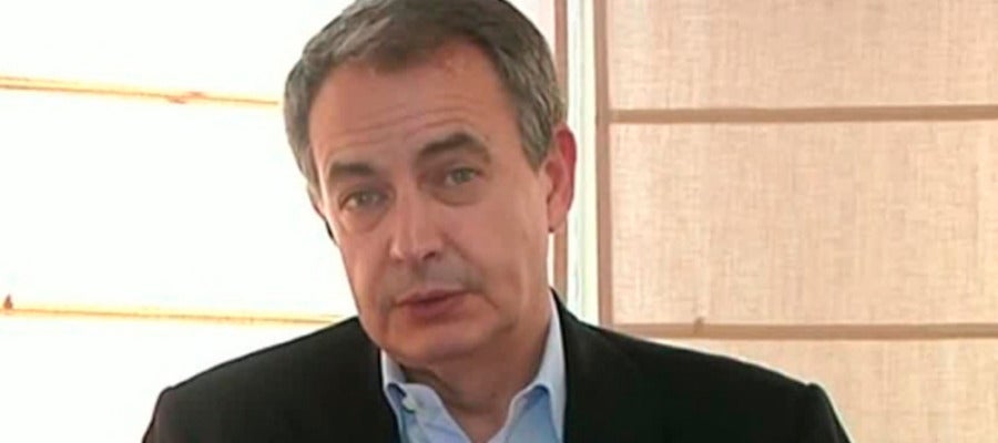 José Luis Rodríguez Zapatero en Espejo Público José Luis Rodríguez Zapatero en Espejo Público