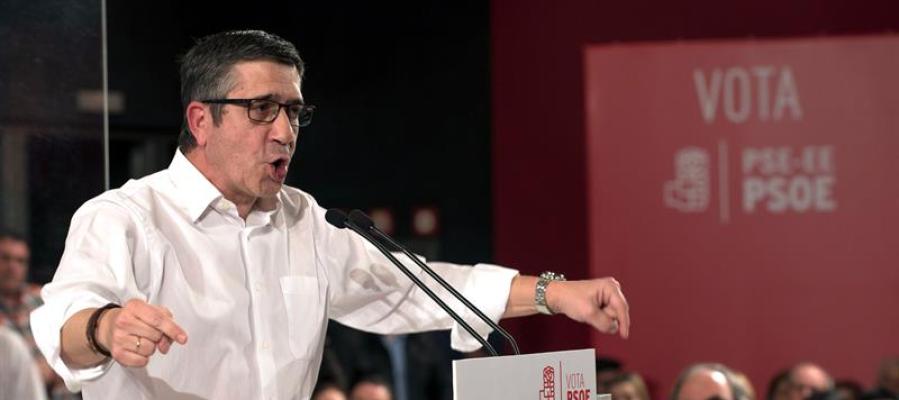 El secretario de Acción Política del PSOE, Patxi López El secretario de Acción Política del PSOE, Patxi López