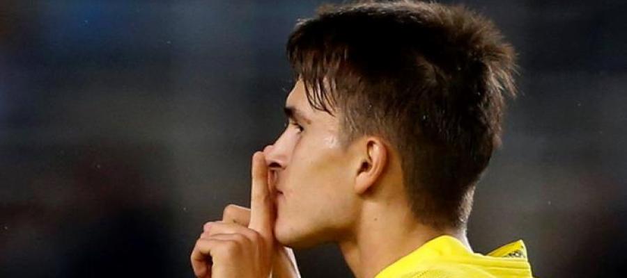 Denis Suárez celebra un gol frente a la Real Sociedad Denis Suárez celebra un gol frente a la Real Sociedad