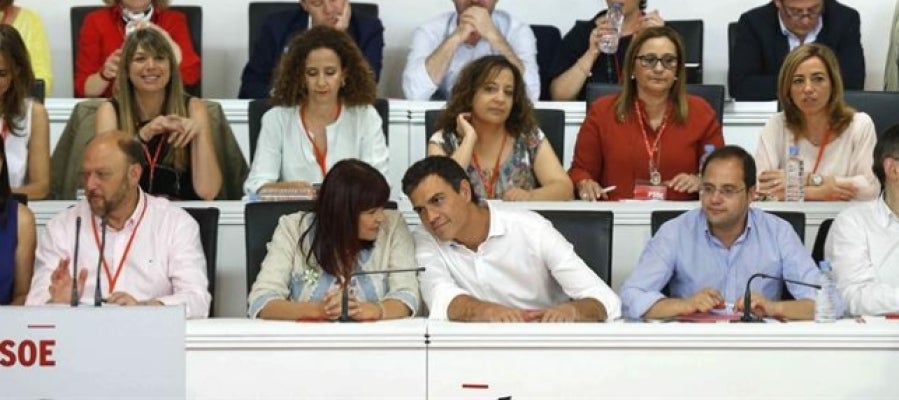 Pedro Sánchez en el Comité Pedro Sánchez en el Comité