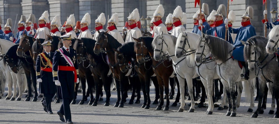 El Rey en la Pascua Militar. El Rey en la Pascua Militar.