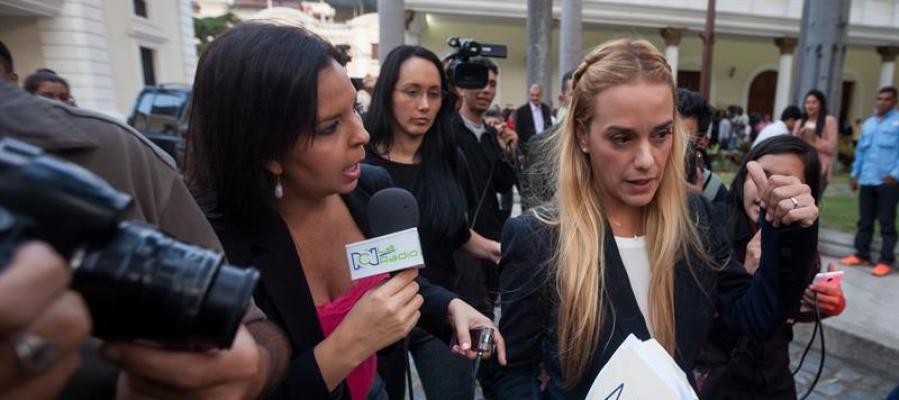Lilian Tintori, esposa del líder opositor preso Leopoldo López Lilian Tintori, esposa del líder opositor preso Leopoldo López