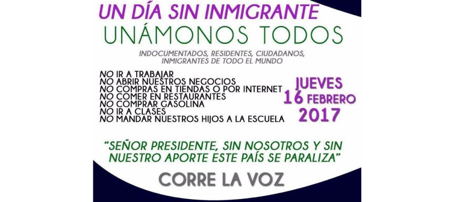'Día sin latinos' en EEUU 'Día sin latinos' en EEUU