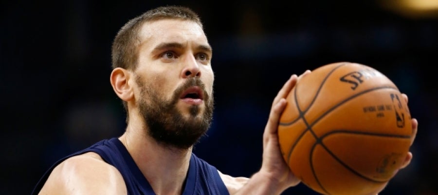 Marc Gasol, con los Grizzlies de Memphis Marc Gasol, con los Grizzlies de Memphis