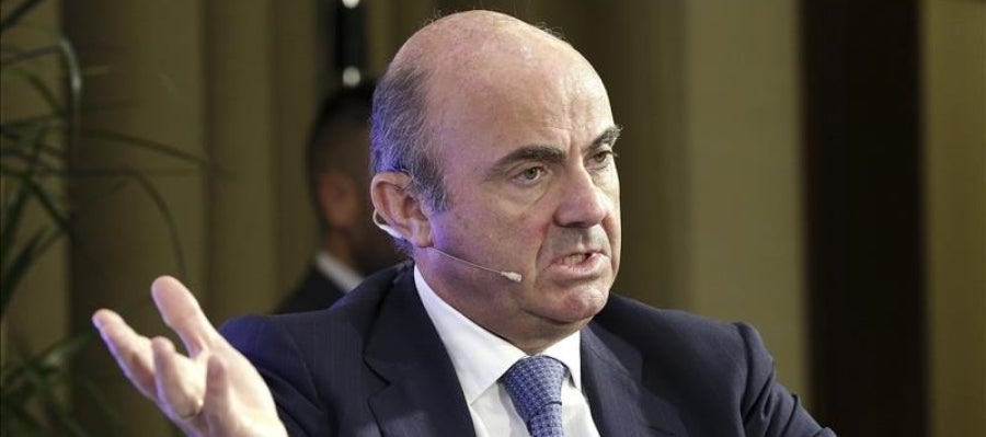 El ministro de Economía, Luis de Guindos El ministro de Economía, Luis de Guindos