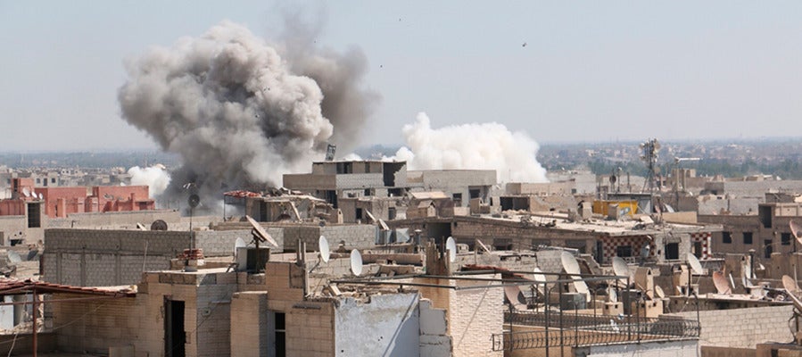 Bombardeos en Siria Bombardeos en Siria