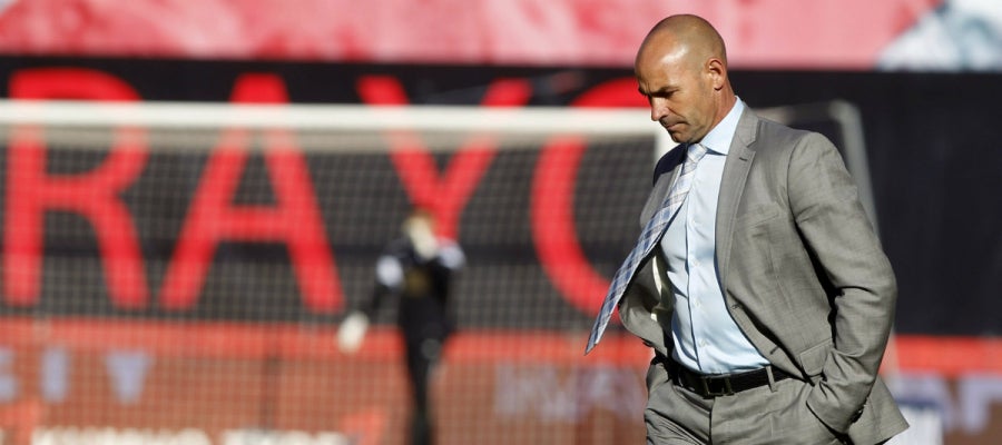 Paco Jémez, durante un partido Paco Jémez, durante un partido