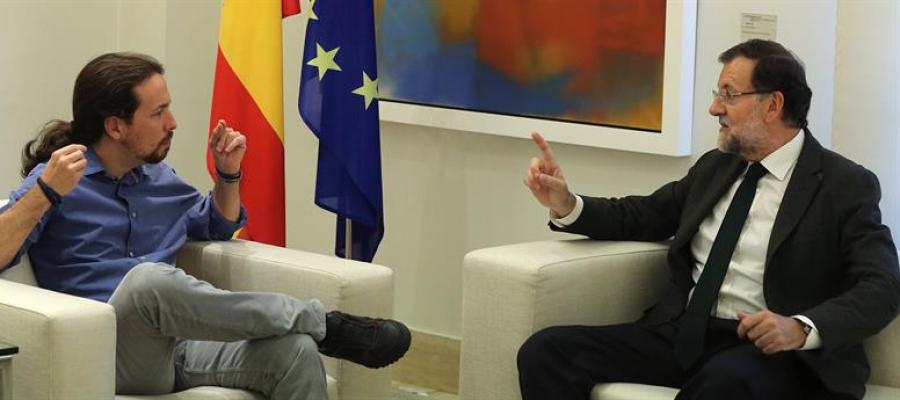 Mariano Rajoy y Pablo Iglesias Mariano Rajoy y Pablo Iglesias