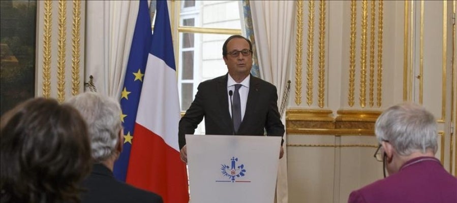 El presidente francés, François Hollande El presidente francés, François Hollande