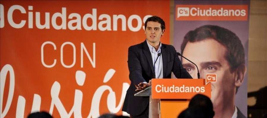 El líder de Ciudadanos, Albert Rivera El líder de Ciudadanos, Albert Rivera