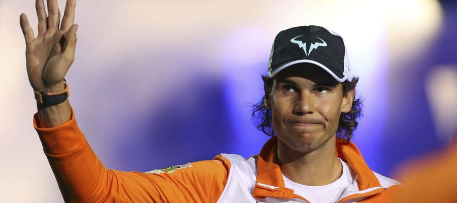 Rafa Nadal, en Manila Rafa Nadal, en Manila