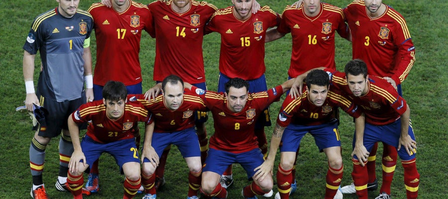El once de España El once de España