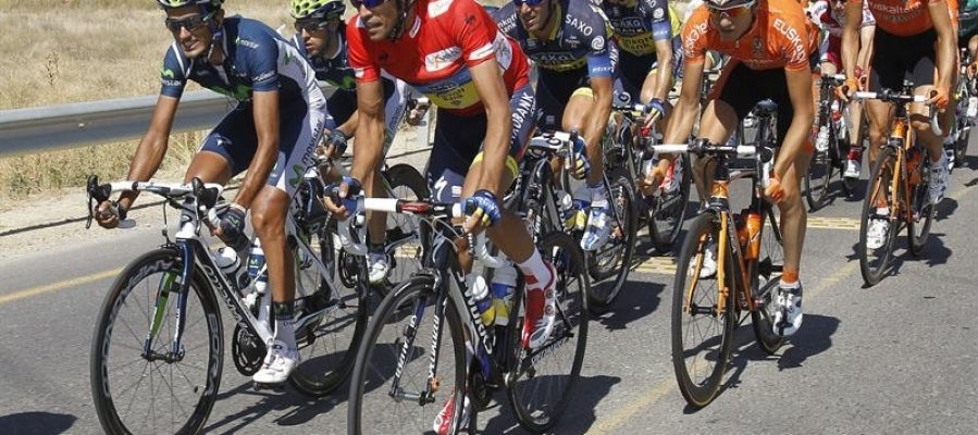 Alberto Contador en la Vuelta a España Alberto Contador en la Vuelta a España