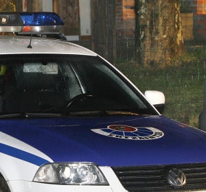 Un coche de la Ertzaintza Un coche de la Ertzaintza