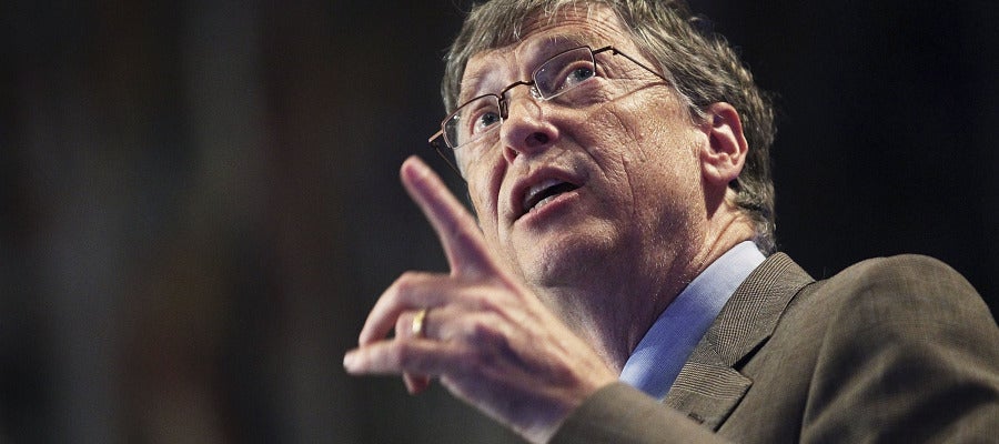 El multimillonario y filántropo Bill Gates El multimillonario y filántropo Bill Gates