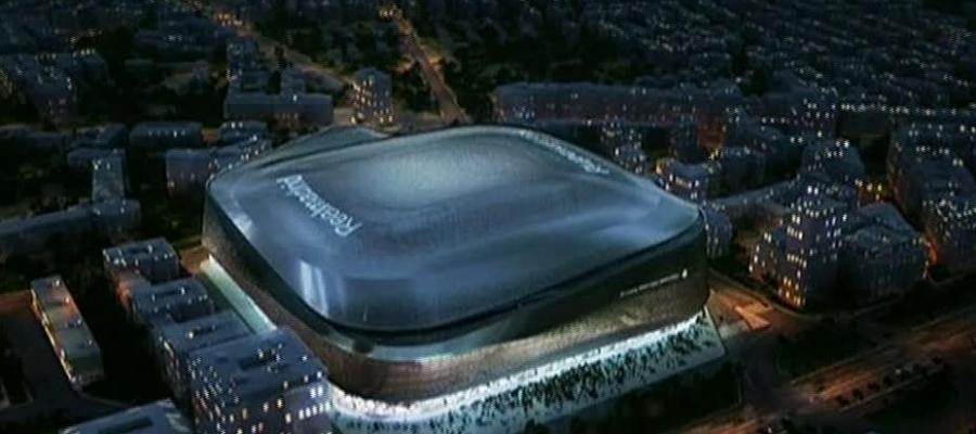 Futuro aspecto del estadio Santiago Bernabéu Futuro aspecto del estadio Santiago Bernabéu