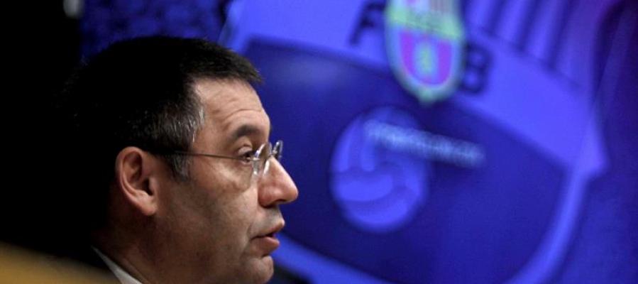 El presidente del FC Barcelona, Josep Maria Bartomeu El presidente del FC Barcelona, Josep Maria Bartomeu