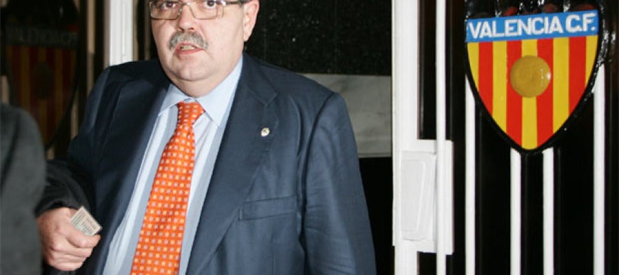 El expresidente del Valencia Juan Soler El expresidente del Valencia Juan Soler