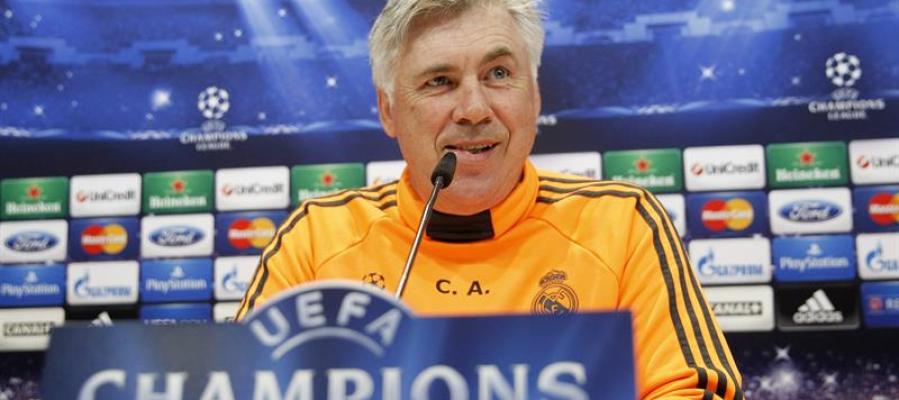 El entrenador del Real Madrid, Carlo Ancelotti El entrenador del Real Madrid, Carlo Ancelotti