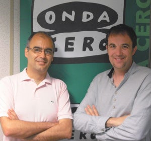 Víctor Franch y Omid Sokout Víctor Franch y Omid Sokout