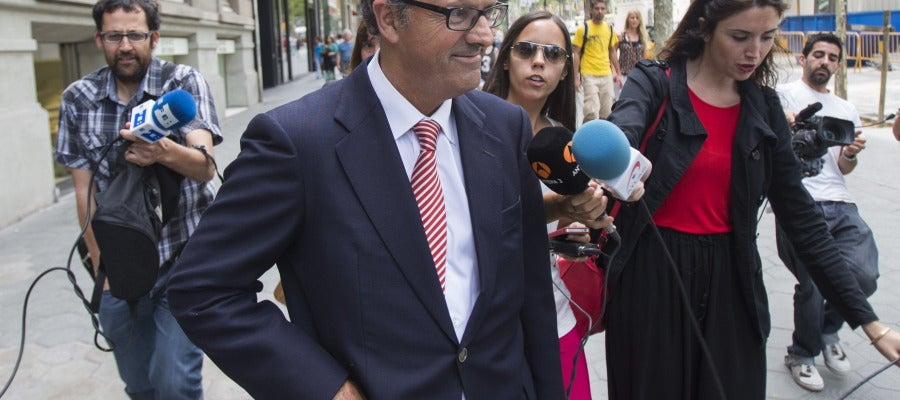 El abogado de Iñaki Urdangarin, Mario Pascual Vives El abogado de Iñaki Urdangarin, Mario Pascual Vives