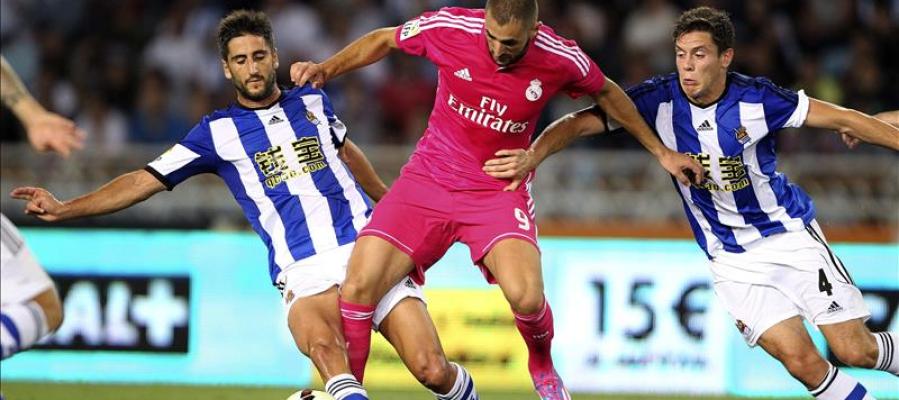 La Real Sociedad se enfrenta al Real Madrid La Real Sociedad se enfrenta al Real Madrid