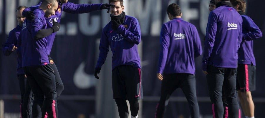 Entrenamiento del FC Barcelona Entrenamiento del FC Barcelona