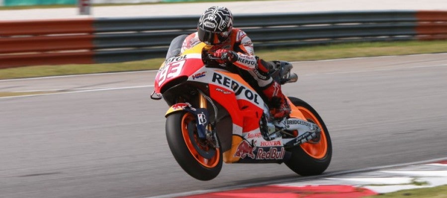 Marc Márquez en Sepang Marc Márquez en Sepang
