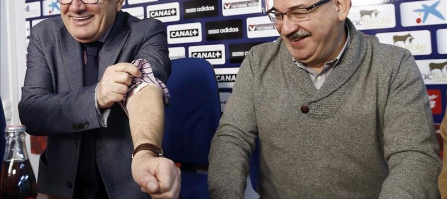 El presidente de Osasuna, Luis Sabalza El presidente de Osasuna, Luis Sabalza