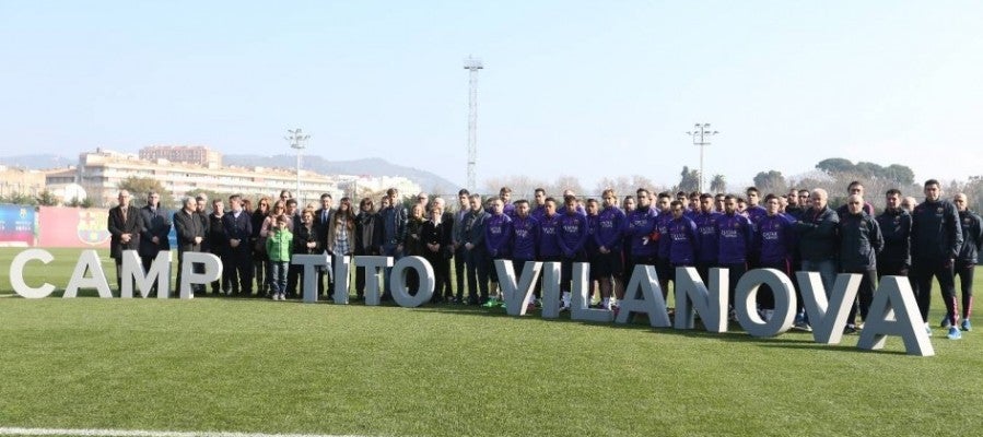 Inauguración del 'Campo Vilanova' Inauguración del 'Campo Vilanova'