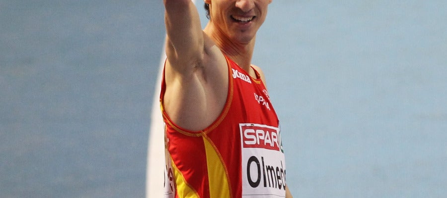 El atleta español Manuel Olmedo El atleta español Manuel Olmedo