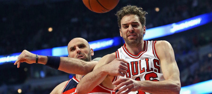 Pau Gasol en el partido ante los Wizards Pau Gasol en el partido ante los Wizards