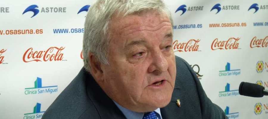 Patxi Izco, expresidente del Osasuna Patxi Izco, expresidente del Osasuna