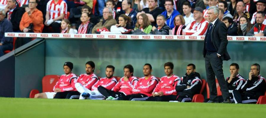 Carlo Ancelotti: "falta eficacia en ataque" Carlo Ancelotti: "falta eficacia en ataque"