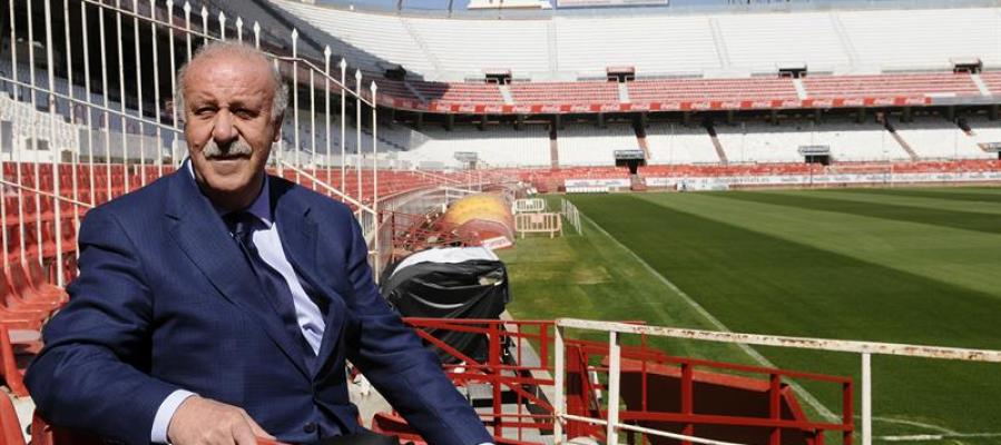 Vicente Del Bosque en el Sánchez Pizjuán Vicente Del Bosque en el Sánchez Pizjuán