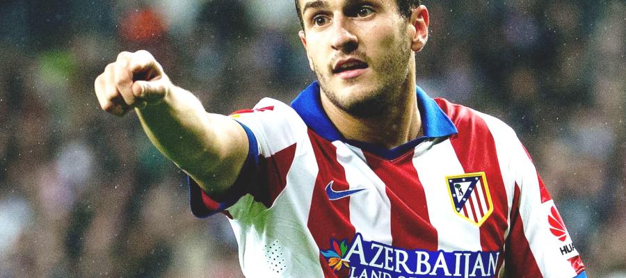 Koke, en un partido del Atlético de Madrid Koke, en un partido del Atlético de Madrid