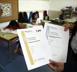 Empiezan las 'revalidas' de la LOMCE con llamadas a la insumisión Empiezan las 'revalidas' de la LOMCE con llamadas a la insumisión