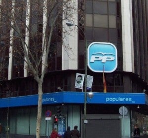 Sede del PP en la calle Génova de Madrid Sede del PP en la calle Génova de Madrid