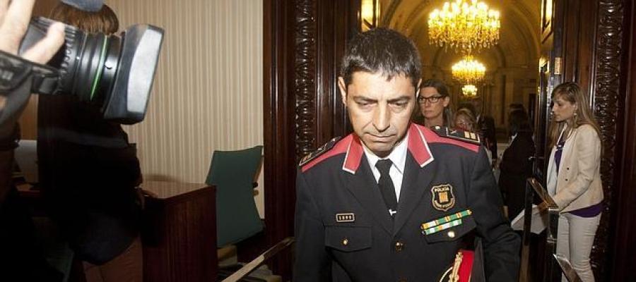 El comisario jefe de los Mossos, Josep Lluis Trapero El comisario jefe de los Mossos, Josep Lluis Trapero