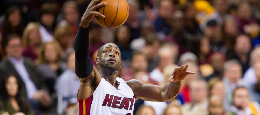 Dwyane Wade, entrando a canasta Dwyane Wade, entrando a canasta
