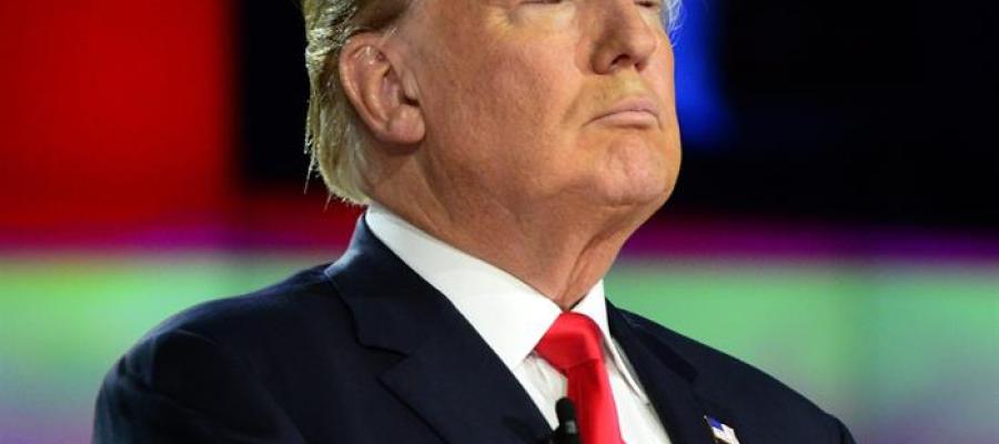 El aspirante republicano, Donald Trump. El aspirante republicano, Donald Trump.