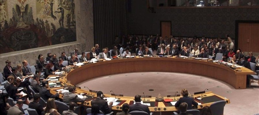 En la imagen, el Consejo de Seguridad de la ONU, en Nueva York En la imagen, el Consejo de Seguridad de la ONU, en Nueva York