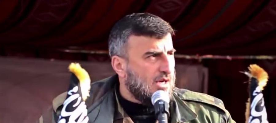 Zahran Alush, anterior líder del grupo rebelde sirio Ejército del Islam Zahran Alush, anterior líder del grupo rebelde sirio Ejército del Islam
