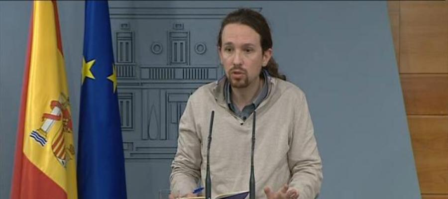 El secretario general de Podemos, Pablo Iglesias El secretario general de Podemos, Pablo Iglesias