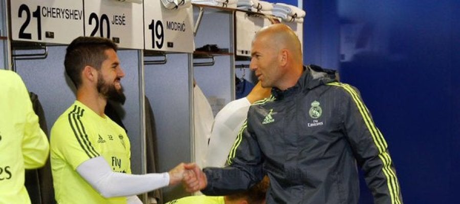 Isco y Zidane Isco y Zidane
