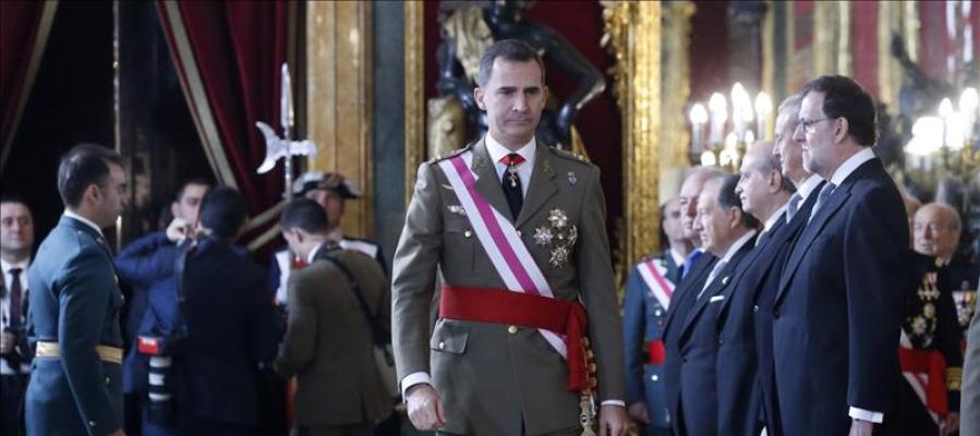El Felipe VI, en la Pascua Militar 2016. El Felipe VI, en la Pascua Militar 2016.