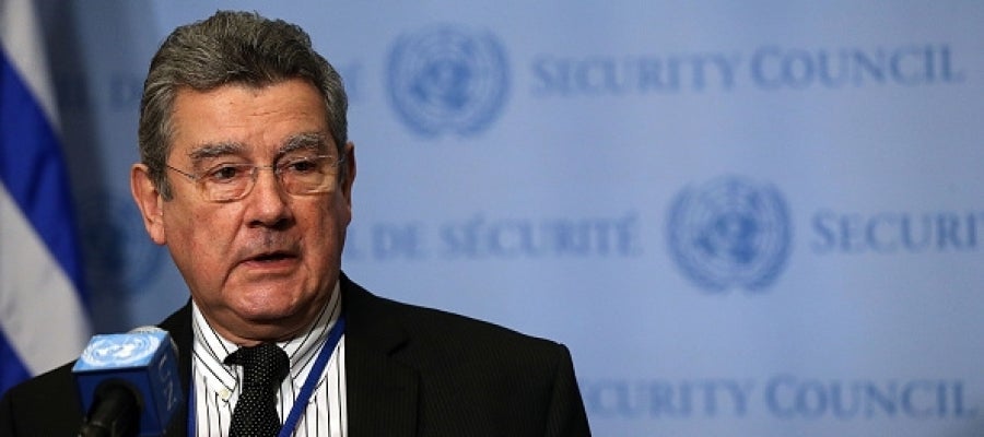El embajador de Uruguay en la ONU, Elbio Rosselli El embajador de Uruguay en la ONU, Elbio Rosselli