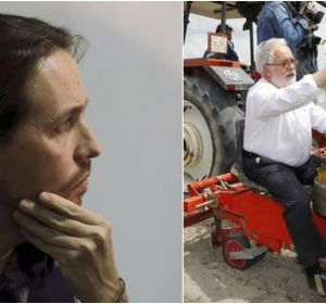 Pablo Iglesias y Miguel Arias Cañete Pablo Iglesias y Miguel Arias Cañete