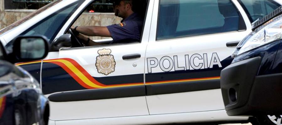 En la imagen, un coche de la Policía Nacional. En la imagen, un coche de la Policía Nacional.
